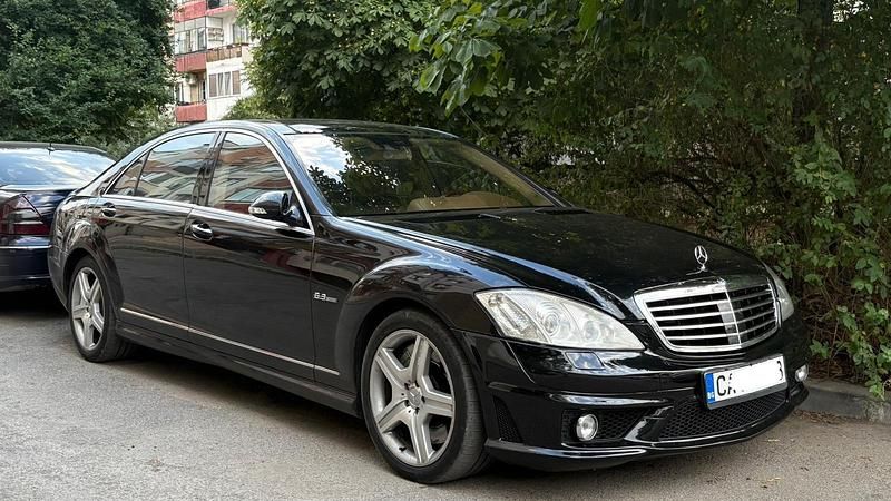 Schwarz Gebraucht 2008 Mercedes S63L AMG AMG Limousine | 14.599 € - Bild 1/4