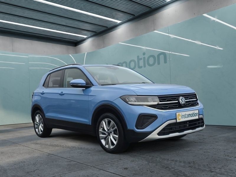 Blau Gebraucht 2024 VW T-Cross Life SUV | 22.329 € (Fairer Preis) - Bild 1/4