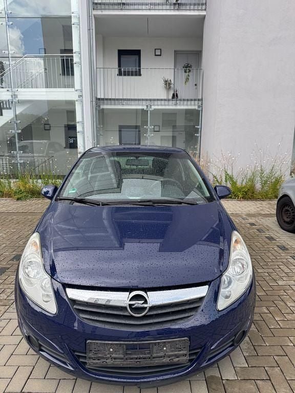 Blau Gebraucht 2010 Opel Corsa Kleinwagen | 1.000 € (Superpreis) - Bild 1/4