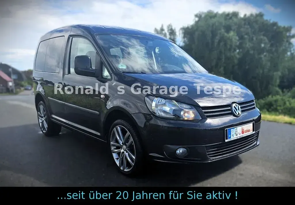 Gebraucht VW Caddy 86 PS (63 kW) 2013 Schwarz Van / Kleinbus