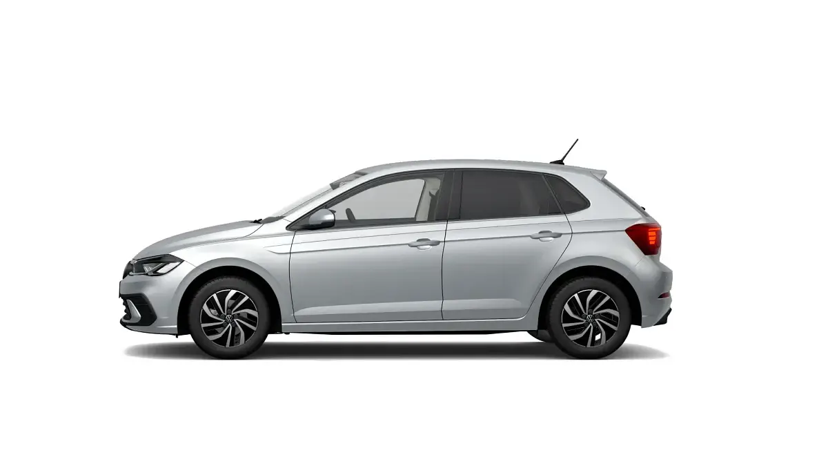 Gebraucht VW Polo Life 95 PS (69 kW) 2023 Silber Kleinwagen