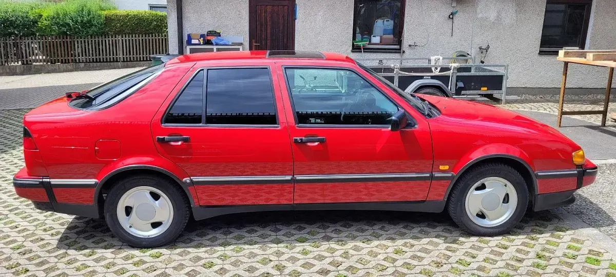 Gebraucht Saab 9000 200 PS (147 kW) 1994 Rot Limousine