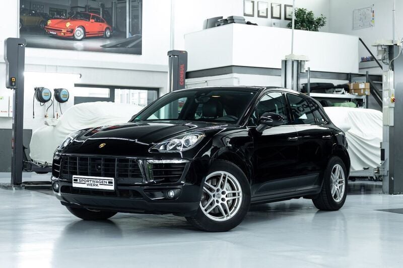 Schwarz Gebraucht 2014 Porsche Macan S SUV | 32.890 € (Fairer Preis) - Bild 1/4