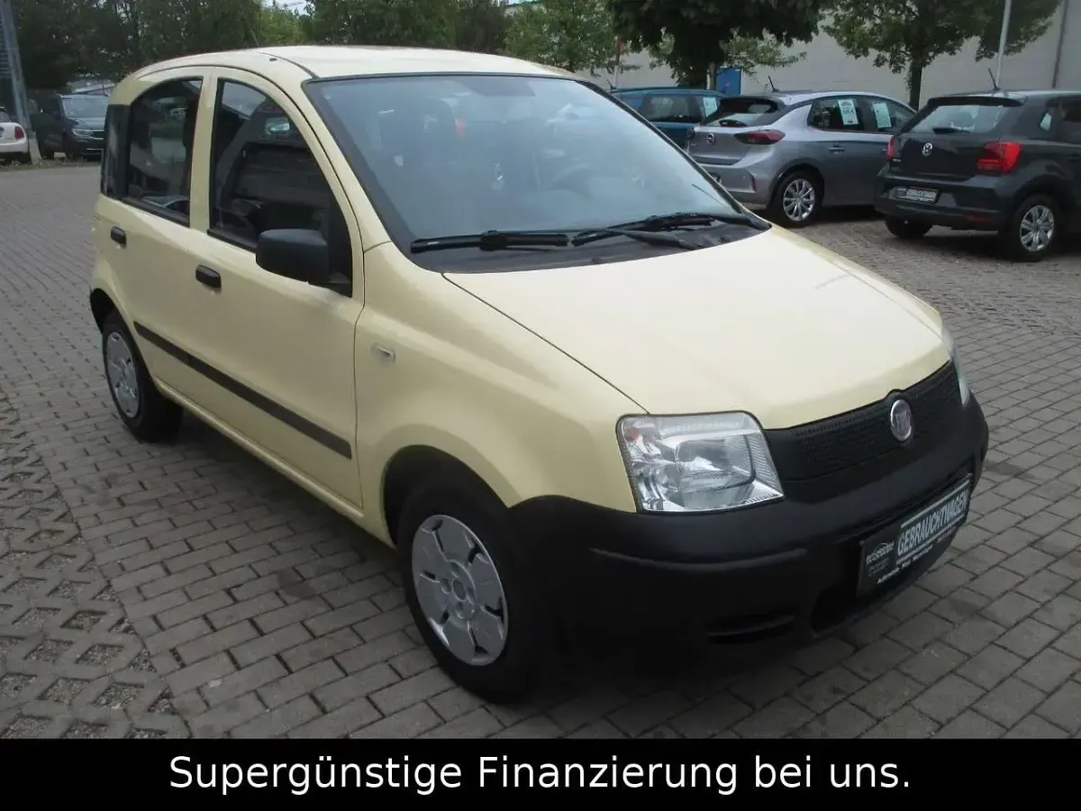 Gebraucht Fiat Panda Active 54 PS (39 kW) 2009 Gelb Kleinwagen