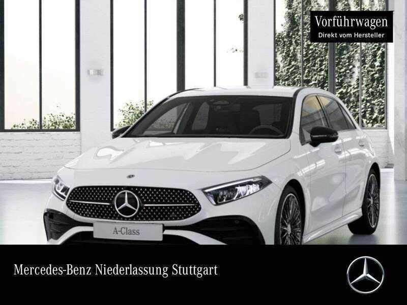 Polarweiß Gebraucht 2024 Mercedes A180 AMG Limousine | 33.290 € (Fairer Preis) - Bild 1/4