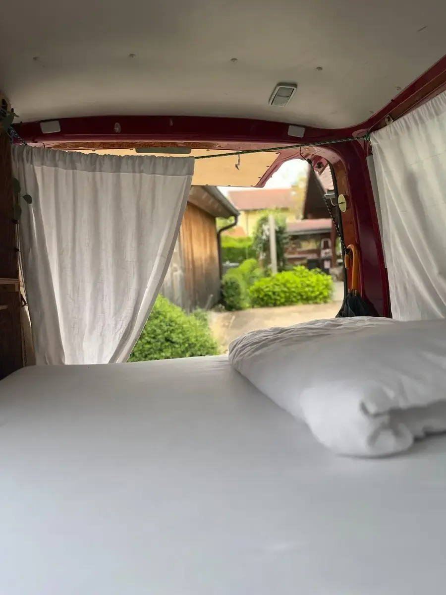 Gebraucht VW Transporter 84 PS (61 kW) 2004 Rot Van