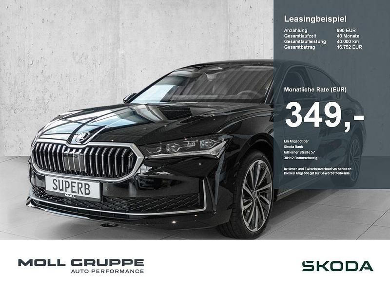 Onyxschwarz metallic Neu 2025 Skoda Superb LAURIN & KLEMENT Limousine | 49.980 € (Fairer Preis) - Bild 1/4