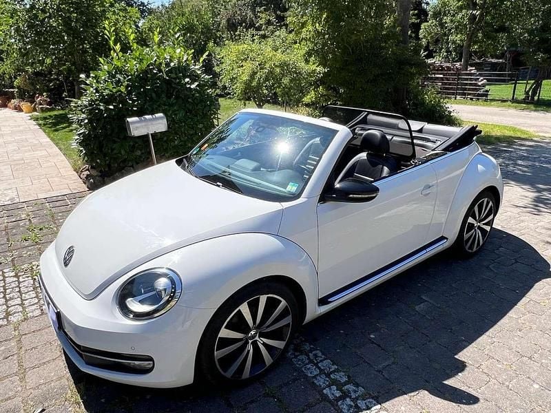 Weiß Gebraucht 2013 VW Beetle Sport Cabrio | 12.500 € (Guter Preis) - Bild 1/4