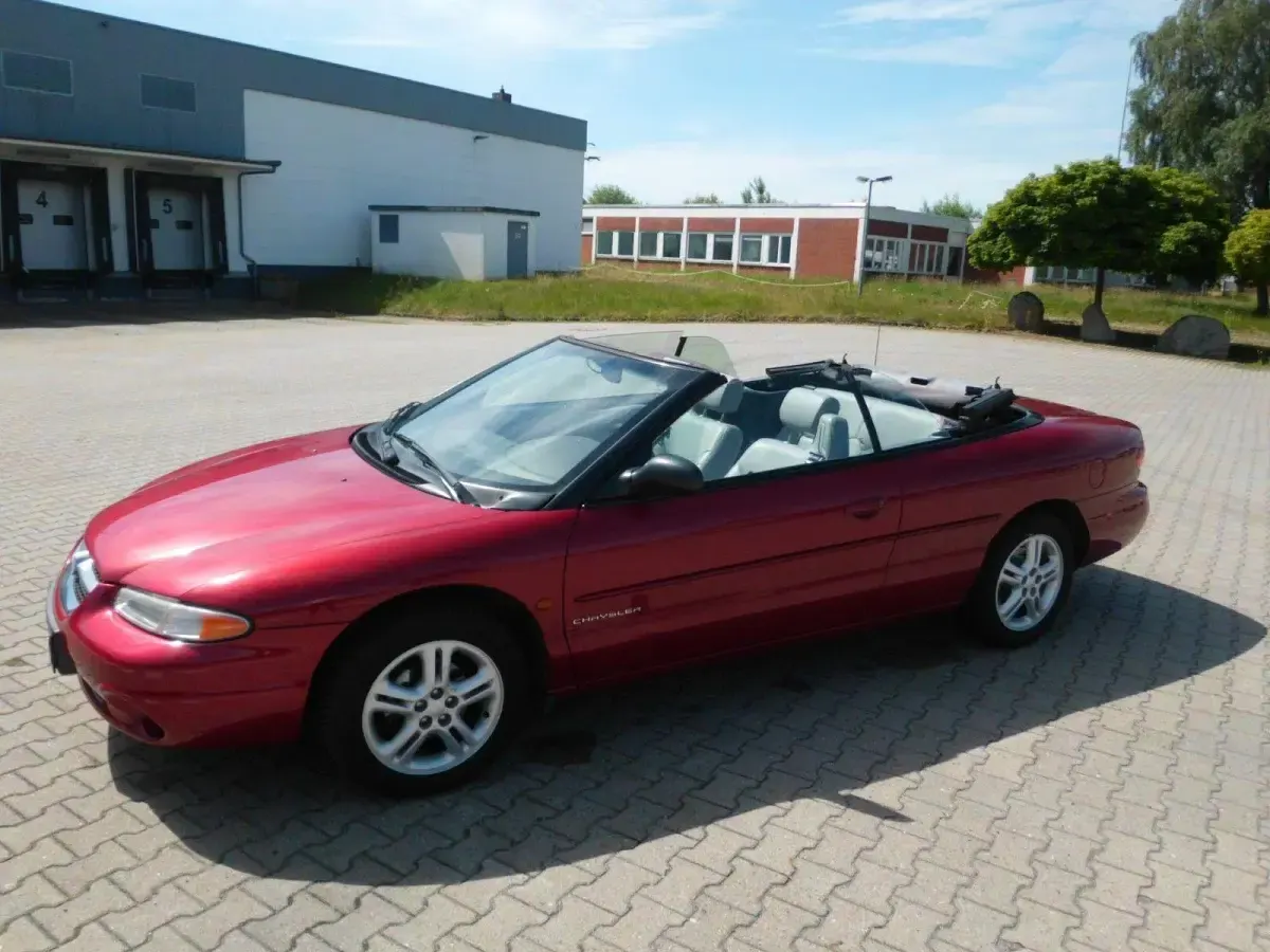 Gebraucht Chrysler Sebring Cabriolet 163 PS (119 kW) 1997 Rot Cabrio