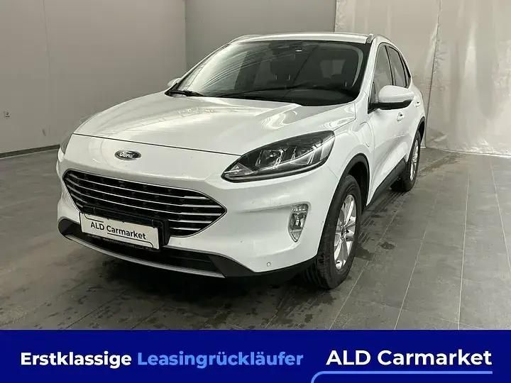 Obsidianschwarz metallic Gebraucht 2022 Ford Kuga Titanium SUV | 19.890 € (Fairer Preis) - Bild 1/3