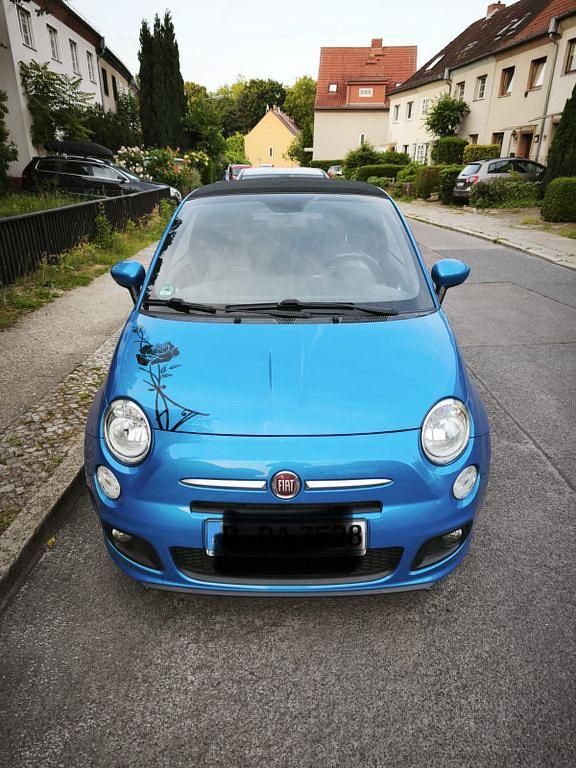 Gebraucht Fiat 500 S 69 PS (50 kW) 2015 Blau Kleinwagen
