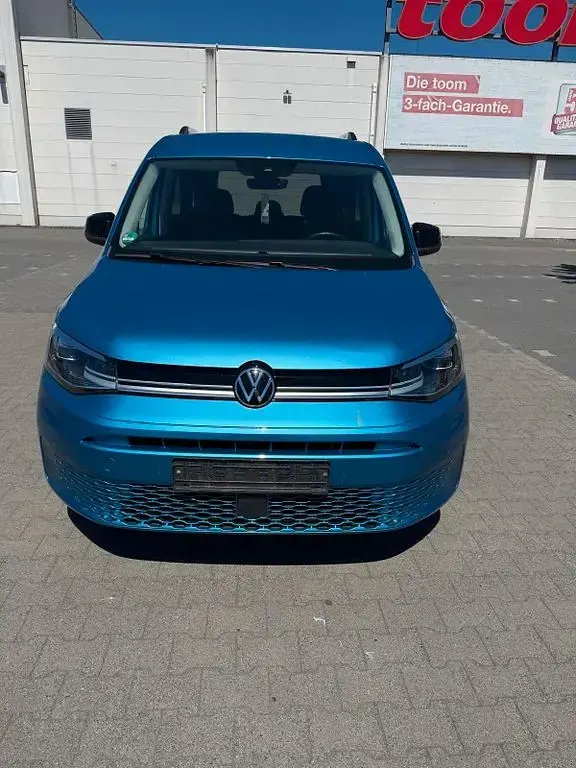 Gebraucht VW Caddy Style 122 PS (89 kW) 2020 Blau Van / Kleinbus