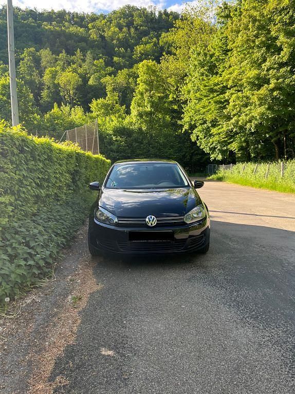 Schwarz Gebraucht 2009 VW Golf VI Comfortline Limousine | 3.500 € (Fairer Preis) - Bild 1/4