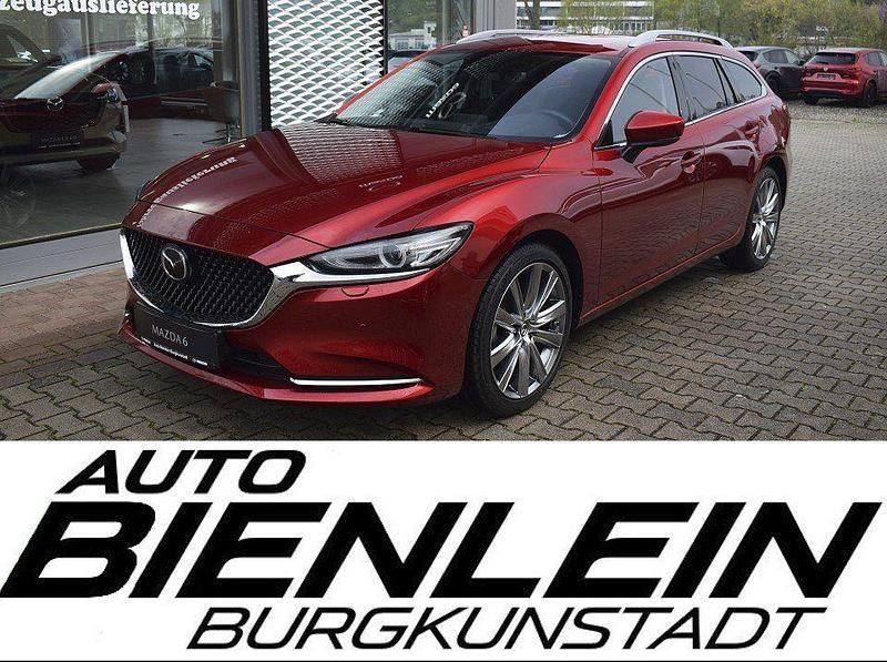 Rot Gebraucht 2024 Mazda 3 Exclusive-Line Limousine | 28.200 € (Fairer Preis) - Bild 1/4