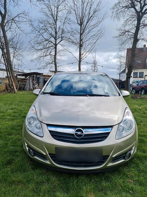 Gebraucht Opel Corsa 80 PS (58 kW) 2010 Gelb Kleinwagen