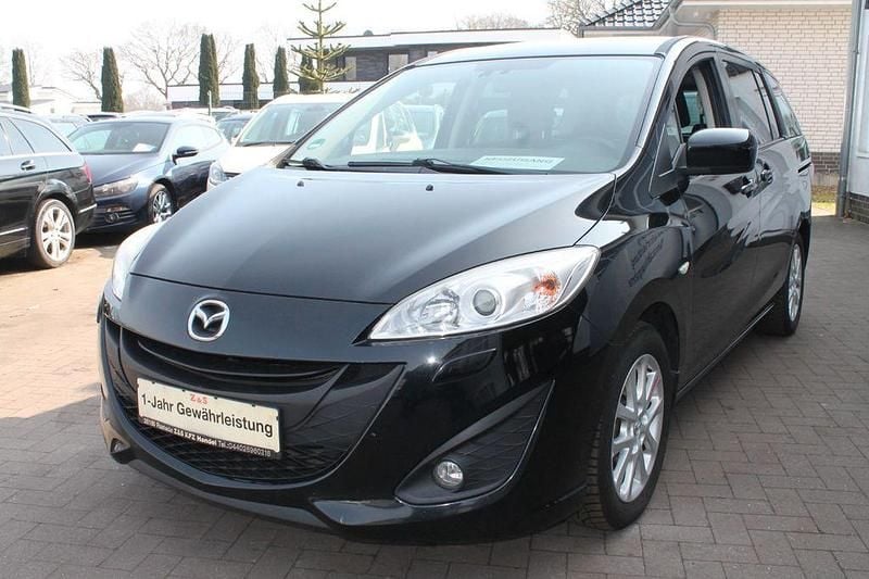 Gebraucht Mazda 5 Center-Line 116 PS (85 kW) 2011 Brilliant black Van / Kleinbus