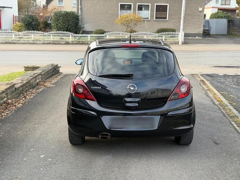 Gebraucht Opel Corsa Sport 87 PS (63 kW) 2011 Schwarz Kleinwagen