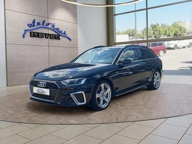 Mythosschwarz metallic Gebraucht 2023 Audi A4 S-Line Kombi | 39.910 € (Etwas zu teuer) - Bild 1/4