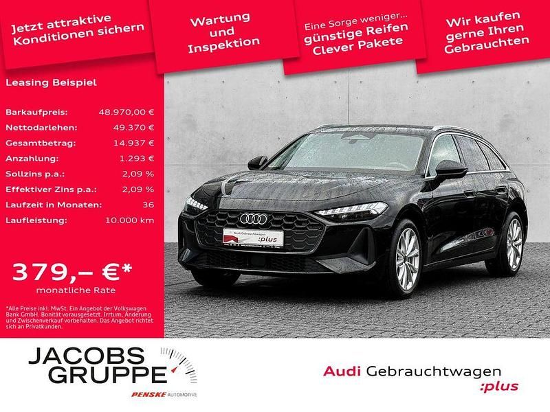 Mythosschwarz metallic Gebraucht 2025 Audi A5 Ambiente Kombi | 48.970 € (Guter Preis) - Bild 1/4