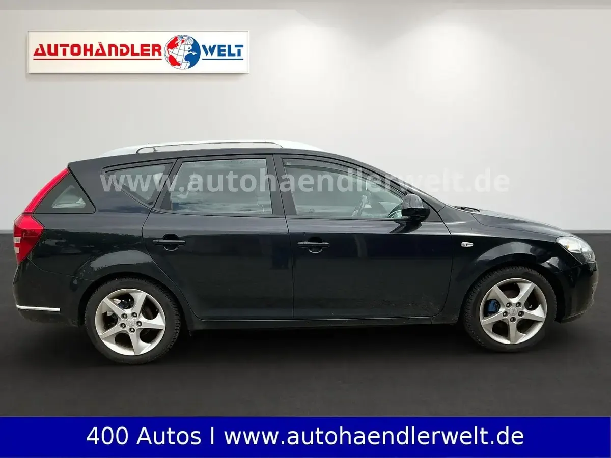Gebraucht Kia Ceed 143 PS (105 kW) 2008 Schwarz Kleinwagen