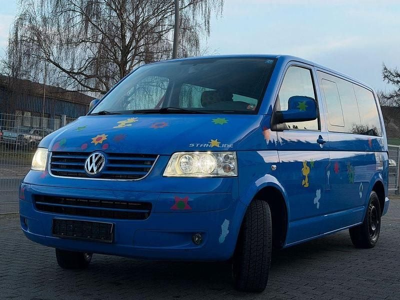 Second-hand VW T5 Startline 131 CP (96 kW) 2008 Albastru Van