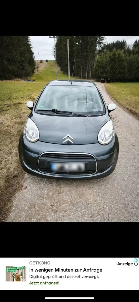 Gebraucht Citroën C1 68 PS (50 kW) 2010 Grau Kleinwagen