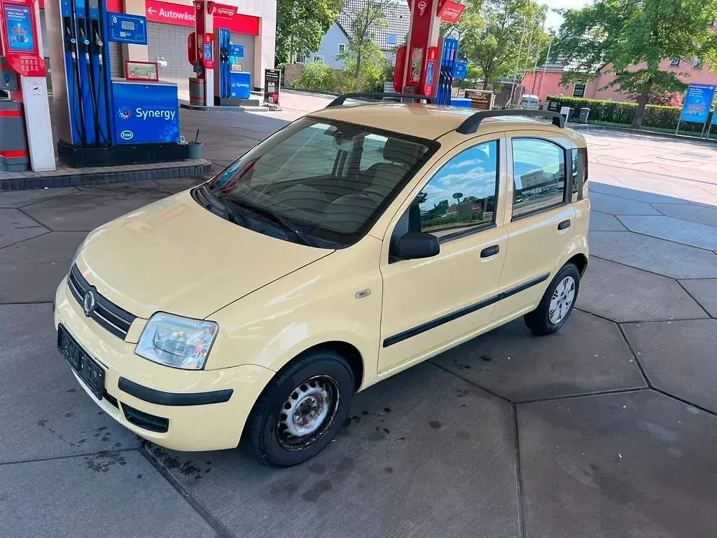 Gebraucht Fiat Panda 60 PS (44 kW) 2009 Gelb Kleinwagen