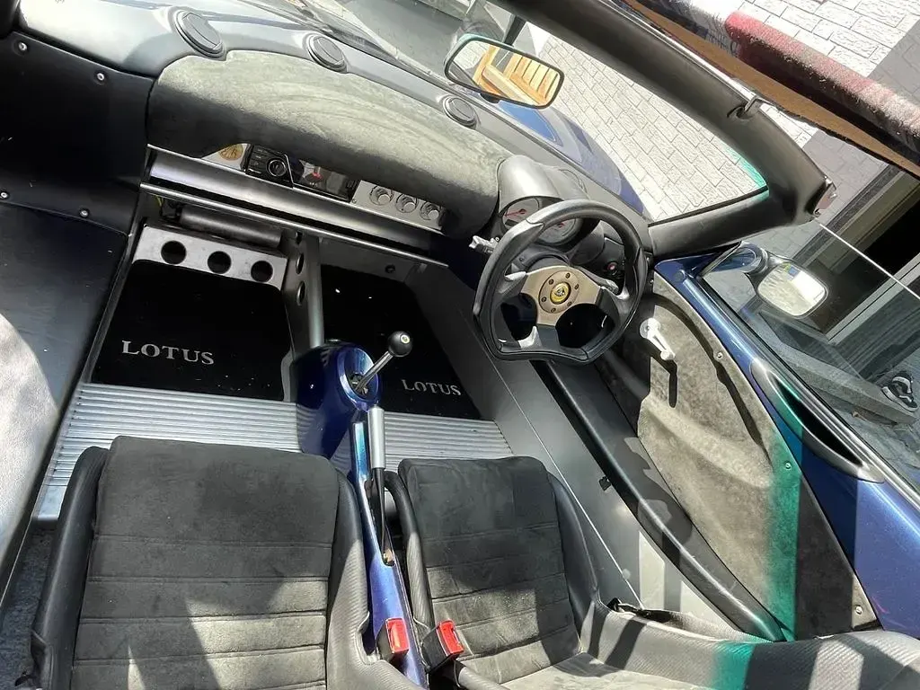 Gebraucht Lotus Elise 122 PS (89 kW) 2001 Blau Cabrio