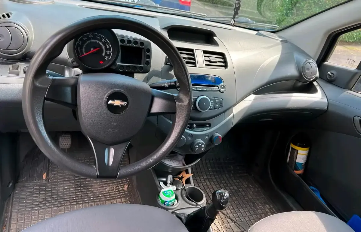 Gebraucht Chevrolet Spark LS 68 PS (50 kW) 2010 Blau Kleinwagen