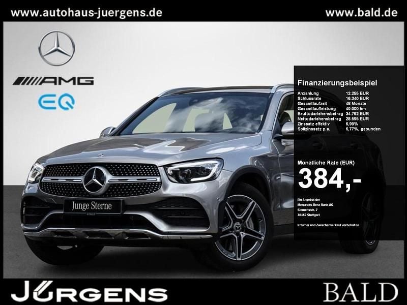 Mojavesilber Gebraucht 2020 Mercedes GLC300 AMG SUV | 39.880 € (Fairer Preis) - Bild 1/4