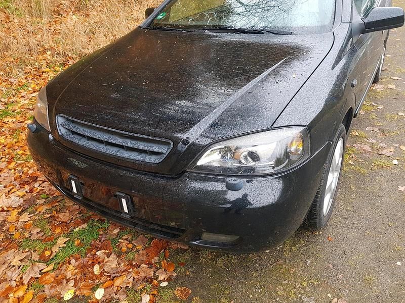 Gebraucht Opel Astra Cabriolet 2001 Schwarz Cabrio