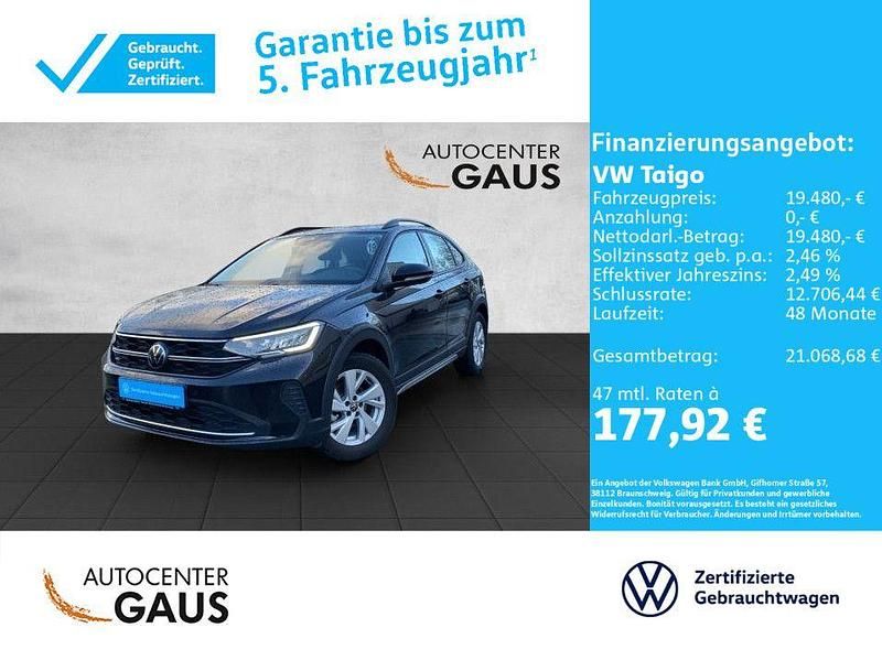 Schwarz Gebraucht 2023 VW Taigo Life SUV | 19.480 € (Fairer Preis) - Bild 1/4