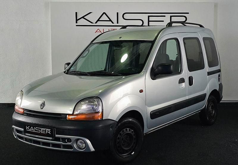 Gebraucht Renault Kangoo Authentique 75 PS (55 kW) 2002 Grau Van / Kleinbus