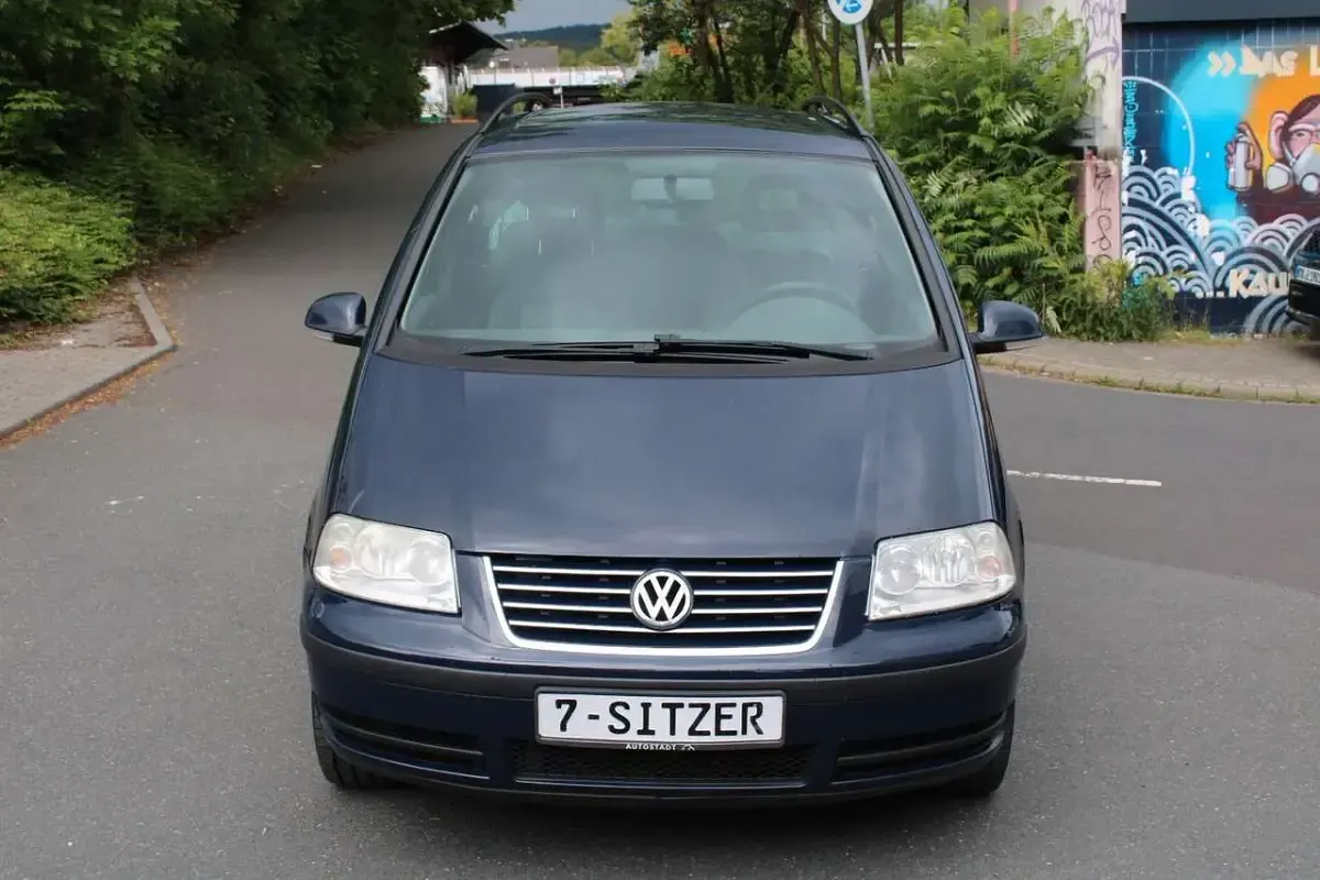 Gebraucht VW Sharan 116 PS (85 kW) 2010 Perlblau Van / Kleinbus