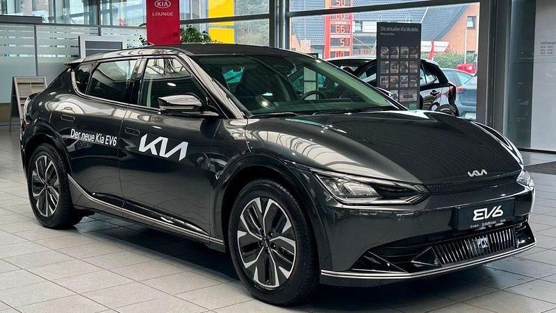 Grau Gebraucht 2024 Kia EV6 Air SUV | 35.890 € (Superpreis) - Bild 1/4