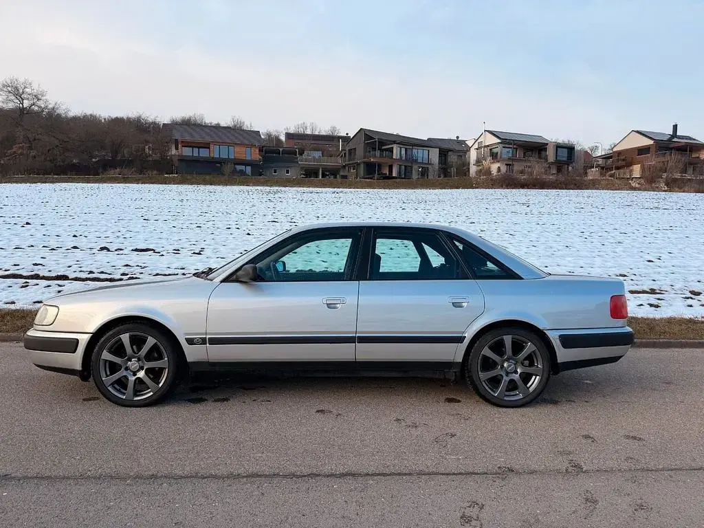 Gebraucht Audi 100 133 PS (97 kW) 1991 Silber Limousine