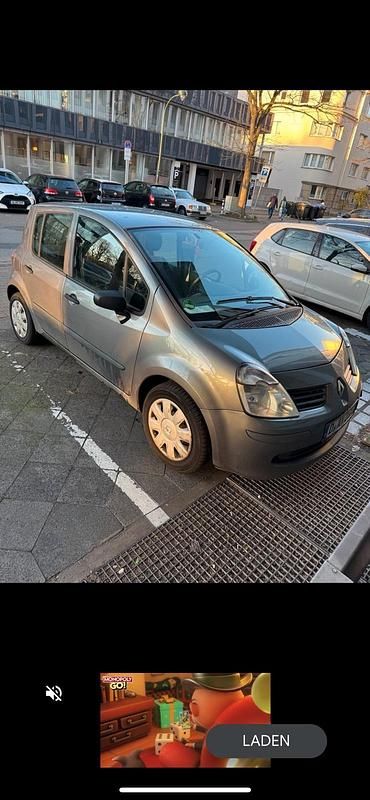 Grau Gebraucht 2007 Renault Modus Van / Kleinbus | 650 € - Bild 1/4