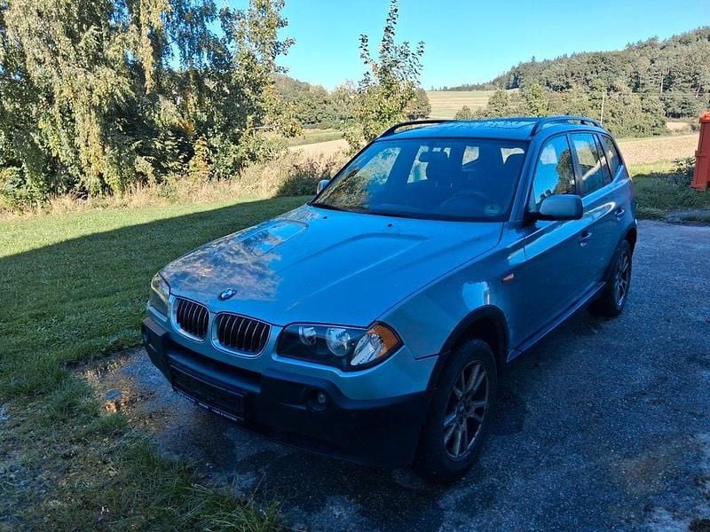 Blau Gebraucht 2004 BMW X3 Sport Line SUV | 3.300 € (Superpreis) - Bild 1/4