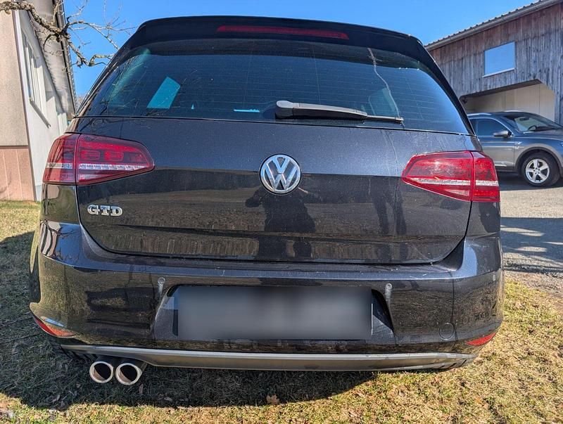 Gebraucht VW Golf VII GTD 184 PS (135 kW) 2014 Schwarz Limousine