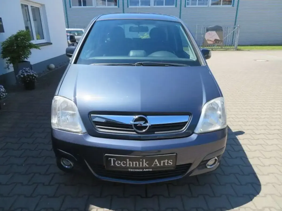 Gebraucht Opel Meriva 105 PS (77 kW) 2010 Blau Van / Kleinbus