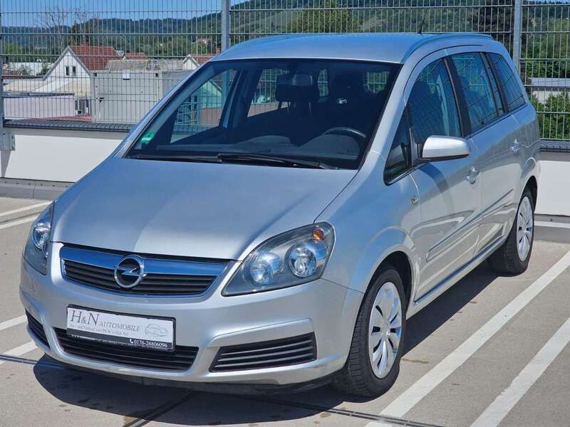 Starsilber iii m2 Gebraucht 2007 Opel Zafira Catch Me Van / Kleinbus | 6.950 € - Bild 1/4