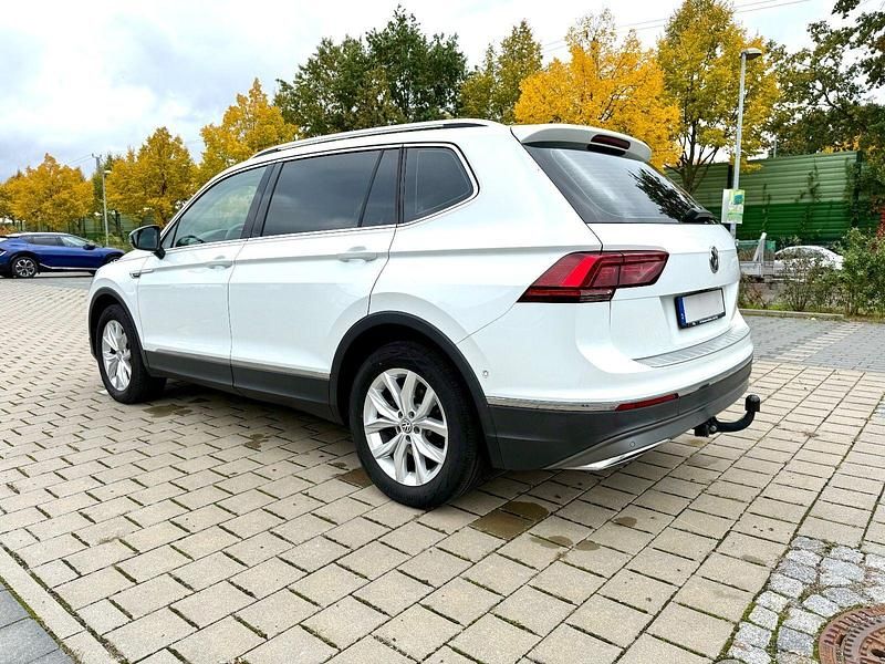 Gebraucht VW Tiguan Allspace Highline 239 PS (175 kW) 2019 Weiß SUV