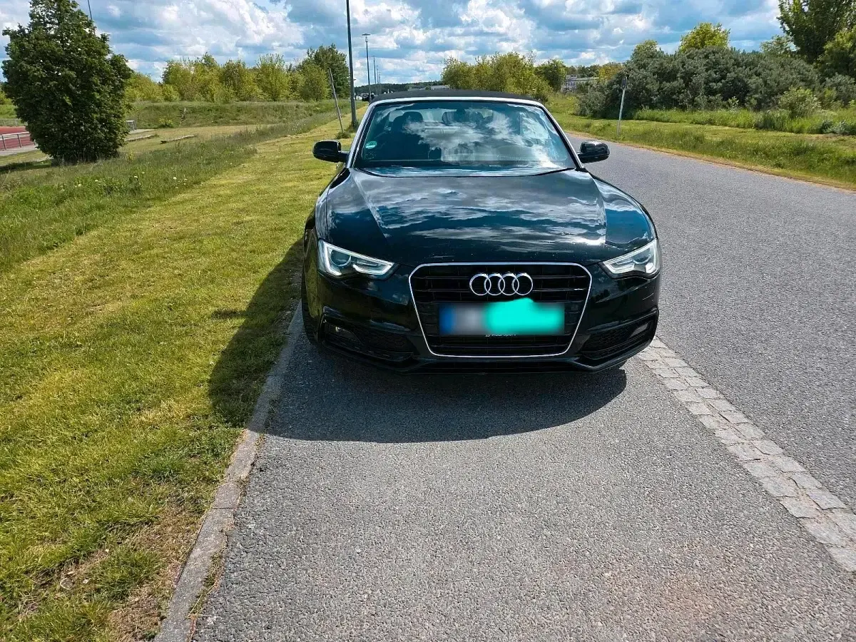 Usata Audi A5 Cabriolet S-Line 204 CV (150 kW) 2013 Nero Cabrio