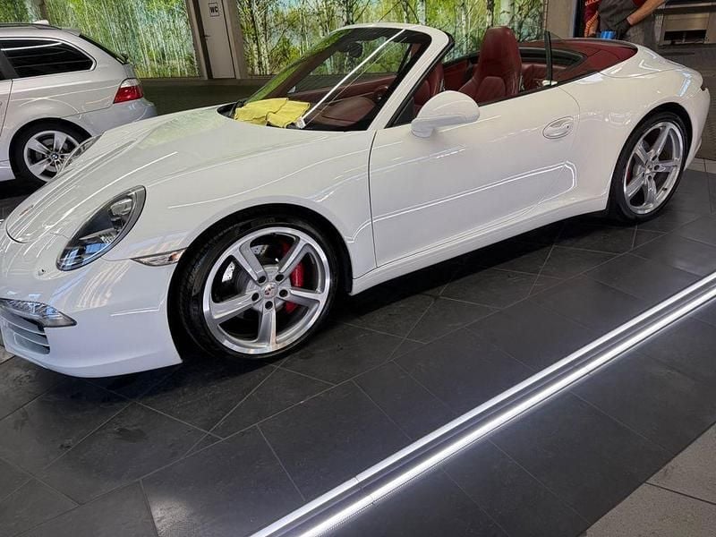 Gebraucht Porsche 911 Carrera S Cabriolet 400 PS (294 kW) 2012 Weiß Cabrio