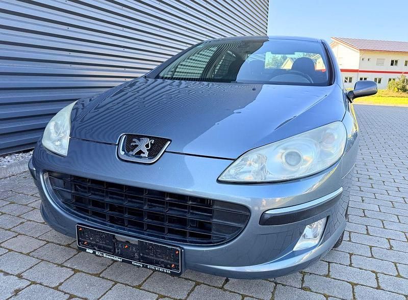 Lackierung eisengrau/metallic Gebraucht 2004 Peugeot 407 Premium Limousine | 790 € (Superpreis) - Bild 1/4