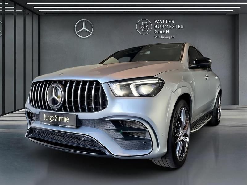 Metalliclack hightechsilber Gebraucht 2023 Mercedes GLE63 AMG AMG Coupé | 125.470 € (Teuer) - Bild 1/4