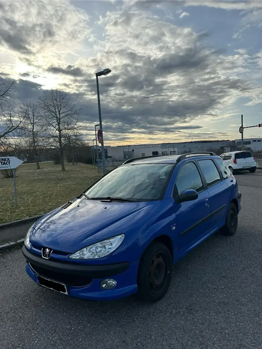 Gebraucht Peugeot 206 87 PS (63 kW) 2005 Blau Kombi