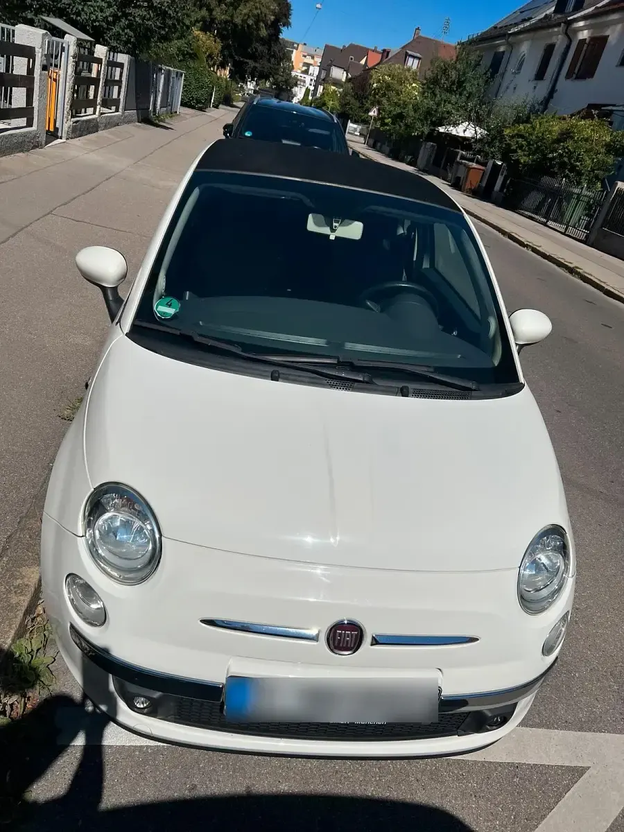 Gebraucht Fiat 500C 69 PS (50 kW) 2012 Weiß Cabrio