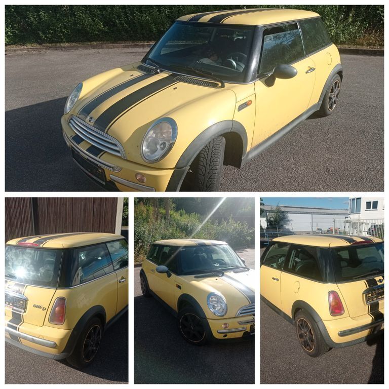 Gelb Gebraucht 2003 Mini One D Kleinwagen | 1.500 € (Teuer) - Bild 1/4