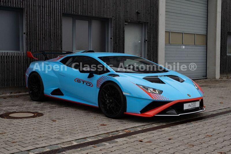 Blau Gebraucht 2022 Lamborghini Huracán Coupé | 379.900 € - Bild 1/4
